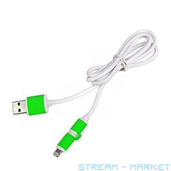  Pulso USB-Micro USBLightning  1 green