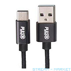  Pulso CC-1802C BK USB Type-C 3A 2 