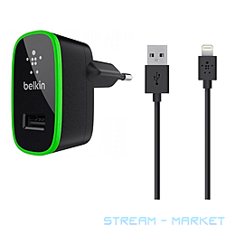    Belkin 2 in 1 2.1A 1USB   Lightning USB...
