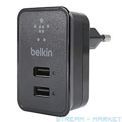    Belkin EU plug 2 in 1 2.1A 2USB   Micro USB...