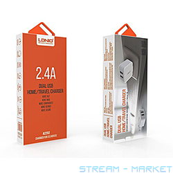    Ldnio A2202 2.4A 2USB   Lightning USB...