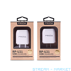    Remax RP-U21 2.1A 2USB   Micro USB...
