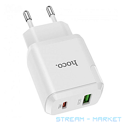    Hoco N5 Favor dual port PD20W  QC3.0 charger...