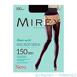  Mirey Microfibra 150 den 3 Nero 