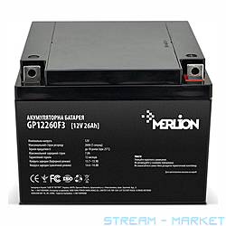   Merlion GP12260M5 12V-26h