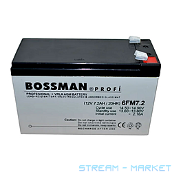     Bossman 12V-7.5Ah 