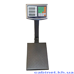 Электронные торговые весы 150 кг со стойкой Китай
