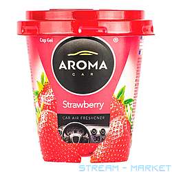  Aroma Car Cup Gel Strawberry 130