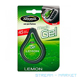  Aroma Car Magic Gel Lemon 10
