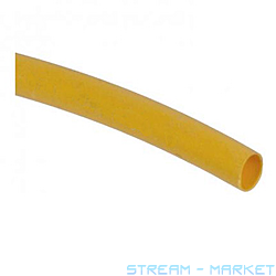 Трубка термоусадочная 3мм желтый
