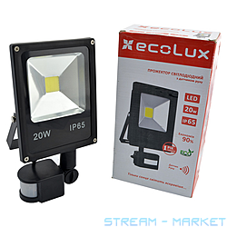  Ecolux Led 20W 220V IP65  6500K   