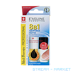    Eveline Nail Therapy Professional Argan Elixir 91  ...