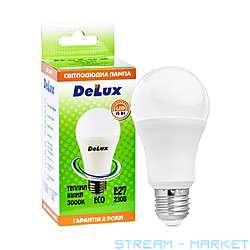   Delux 9000514 A60 15W 2700K  27