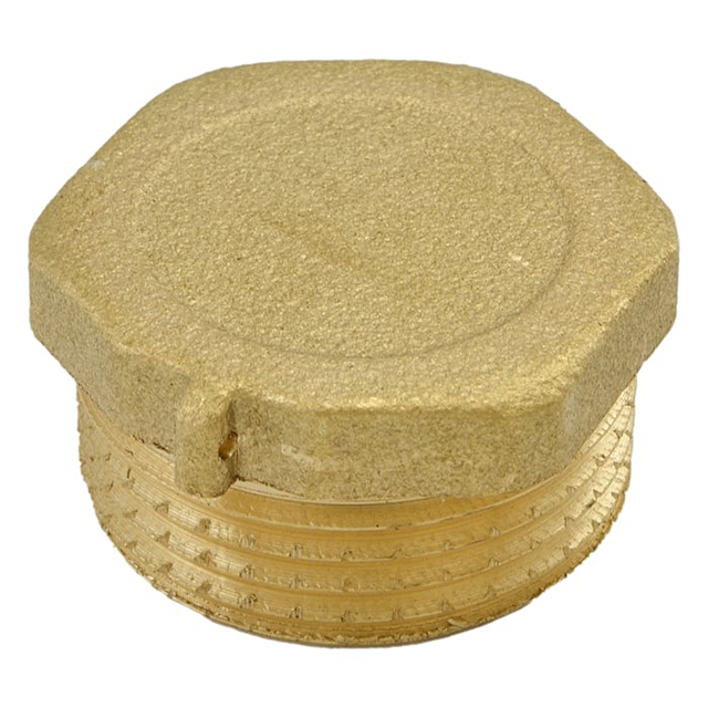 Заглушка латунная Никифоров 3/4\"Н под пломбу купить оптом в Киеве ...