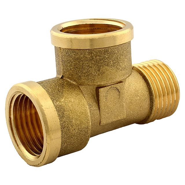 Тройник латунный 1/2\"Вх1/2\"Вх1/2\"Н N0783.1 усиленный купить оптом в ...
