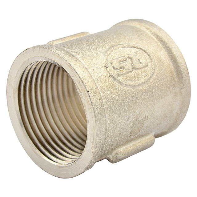 Муфта латунная 1/2\"Вх1/2\"В RS Премиум никелированная купить оптом в ...