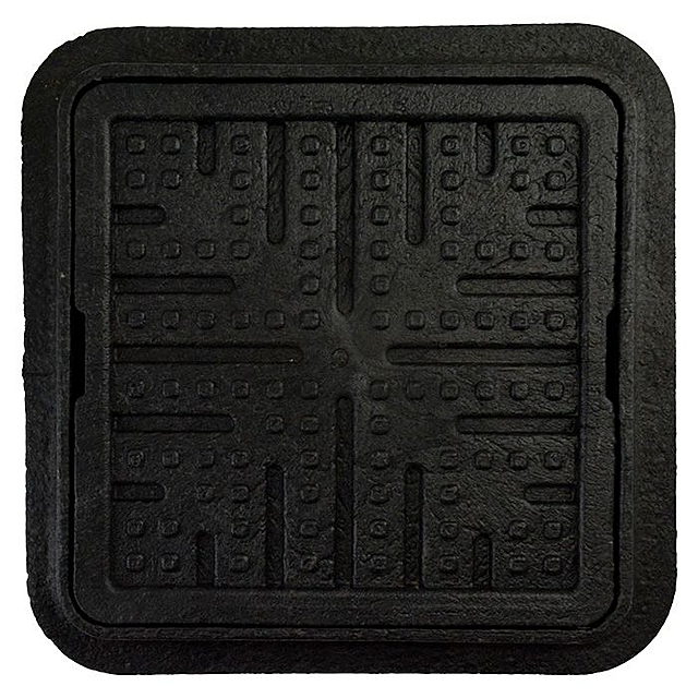 Люк смотровой пластиковый квадрат 360x360 размер крышки 300x300мм ...