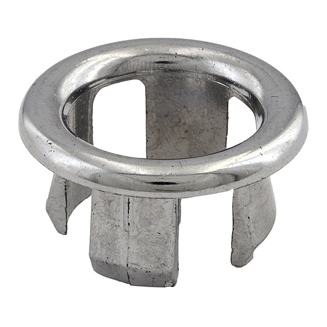 Декоративное пластиковое кольцо перелива раковины 31х21х14мм  .
