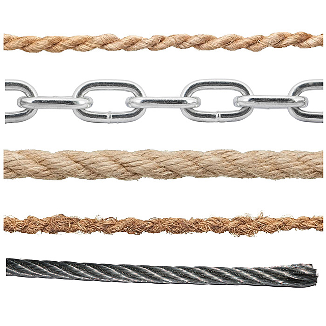 Веревки, вертлюги, талрепы, тесьма, цепи, стальные тросы купить оптом и ...